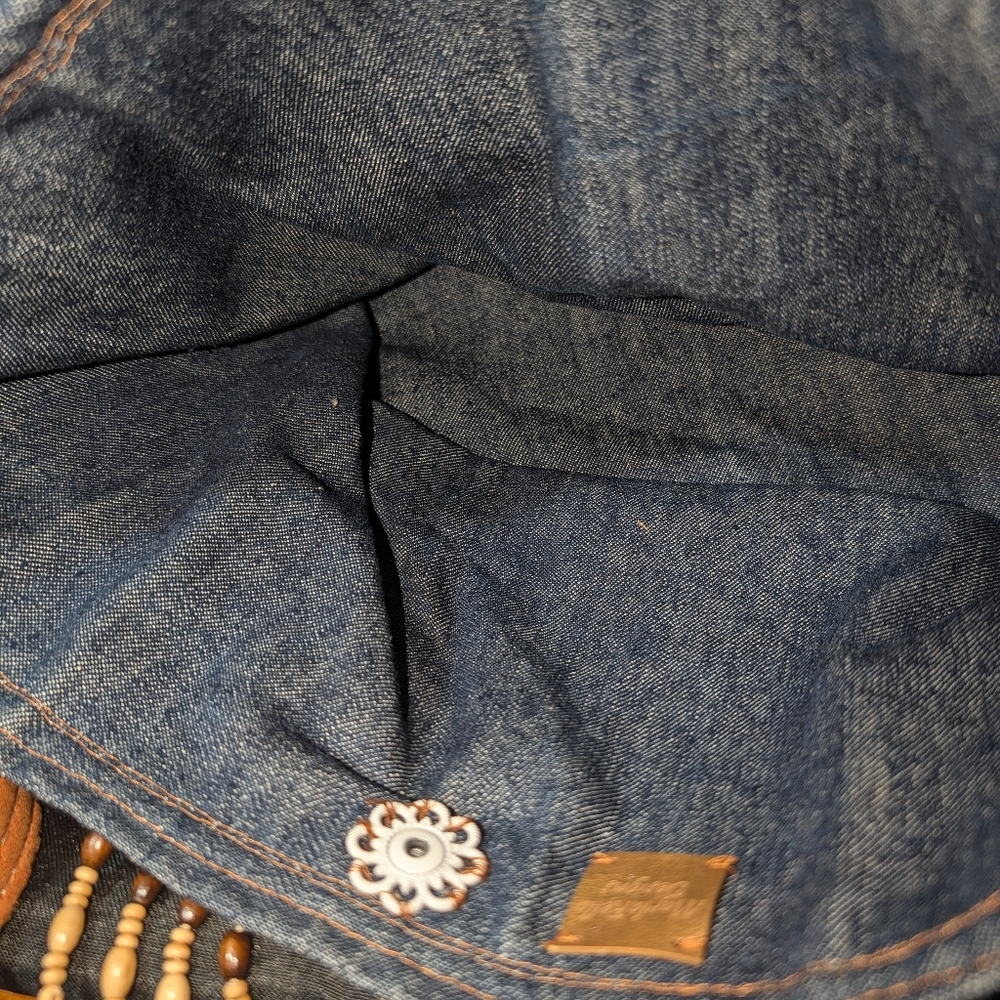 Marla Rella(Local Designer) Cowhide leather purse with beaded fringe #boho #west - Picture 7 of 9